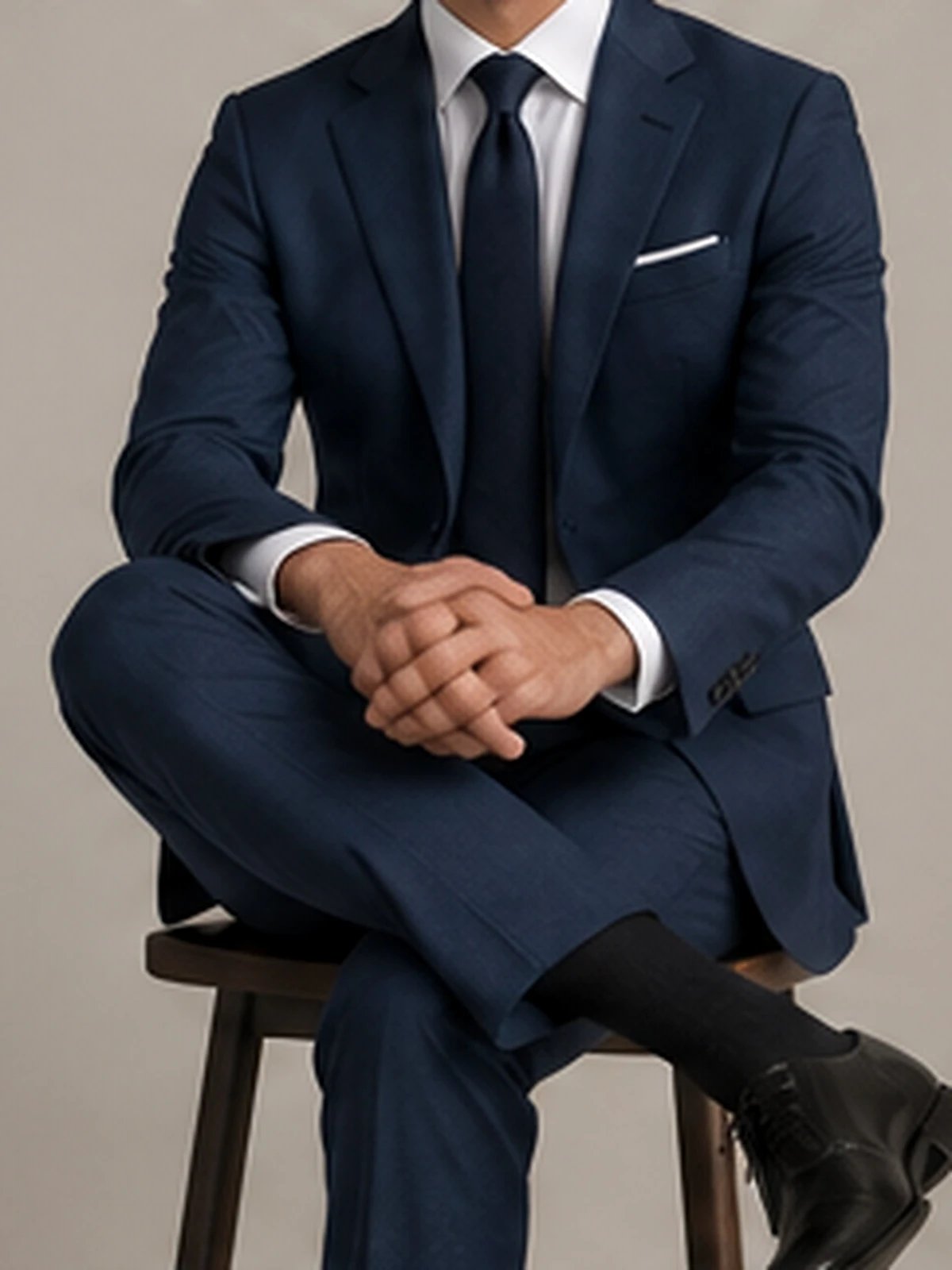 The Mercer | Slate Navy Suit - Image 1