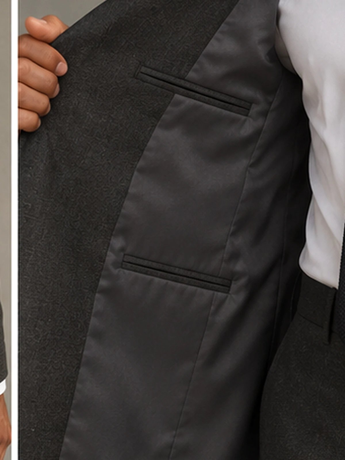 The Ashford | Graphite Grey Suit - Image 3