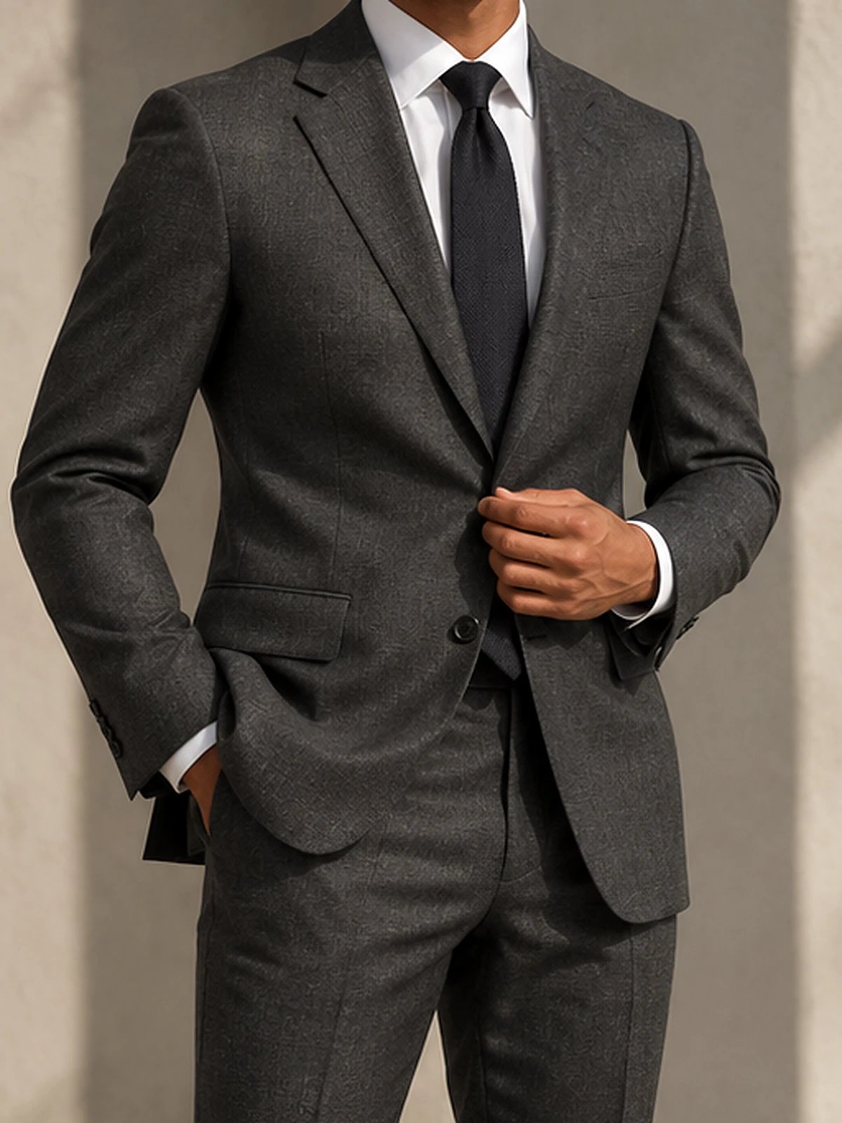 The Ashford | Graphite Grey Suit - Image 0